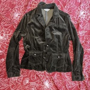Relaxed-fit corduroy blazer